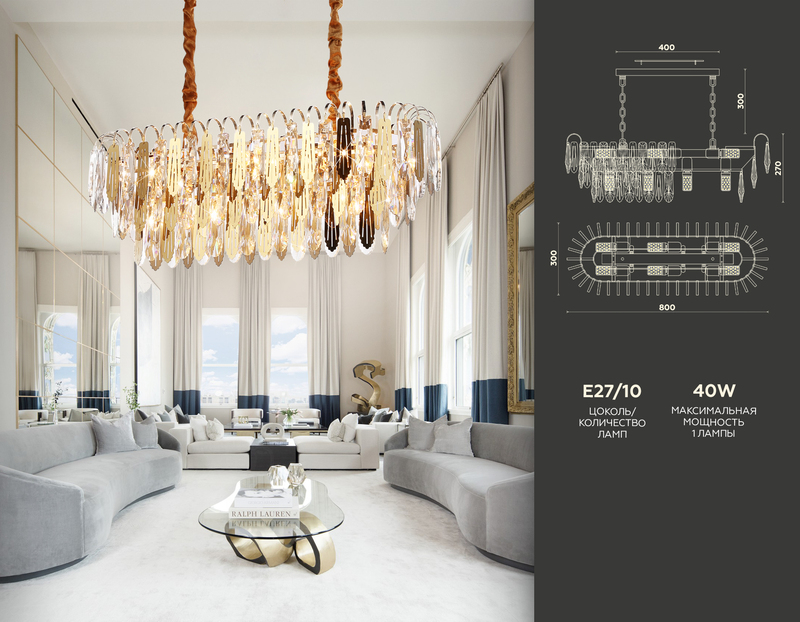 Подвесная люстра Ambrella Light Traditional TR5260