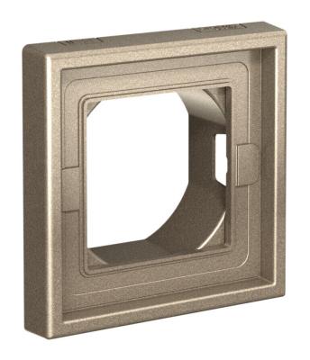 Рамка 1-ая IP44 Systeme Electric ArtGallery Шампань GAL440501