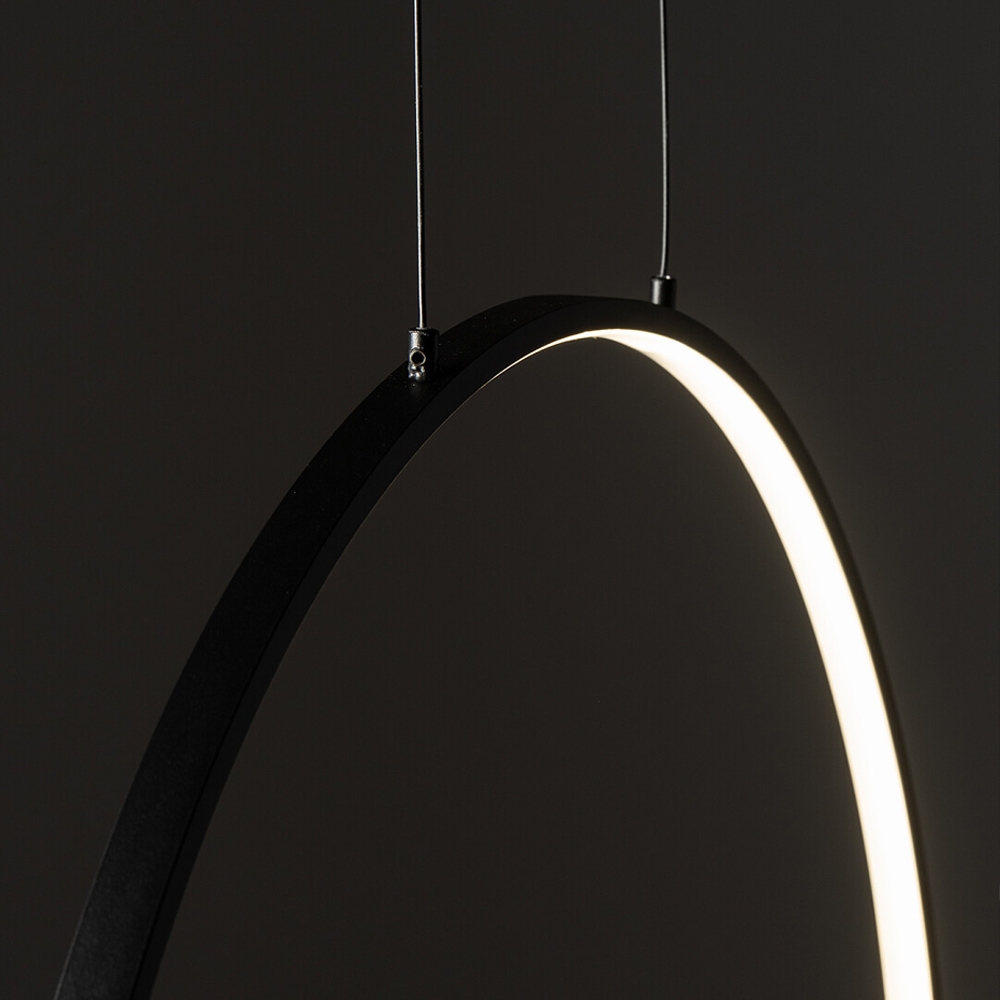 Подвесной светильник Nowodvorski Circolo Led M Black 10811