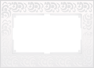Рамка для двойной розетки Werkel 4690389160561 W0082301 a050807