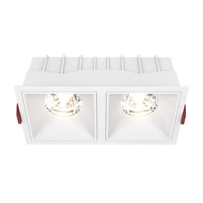 Встраиваемый светильник Maytoni Technical Alfa LED DL043-02-15W3K-D-SQ-W