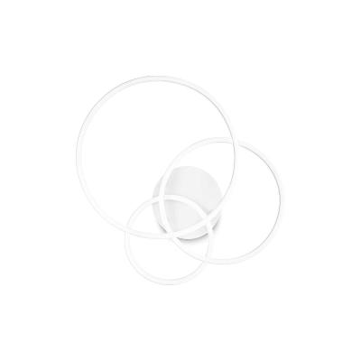 Настенный светильник Ideal lux FRAME PL CERCHIO BIANCO 255019
