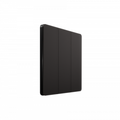 Выключатель/Переключатель 3-клавишный, 10А Systeme Electric Systeme Infinity Полярная ночь FSE001031