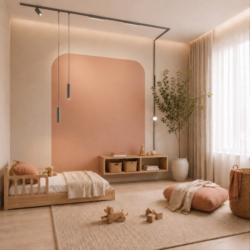 Трековый светильник Denkirs SHINE PRIME FLOW 3000К DK4761-DN