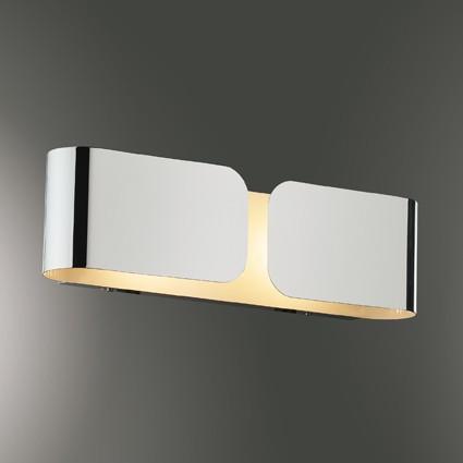 Настенный светильник Ideal Lux Clip AP2 Small Cromo 031361