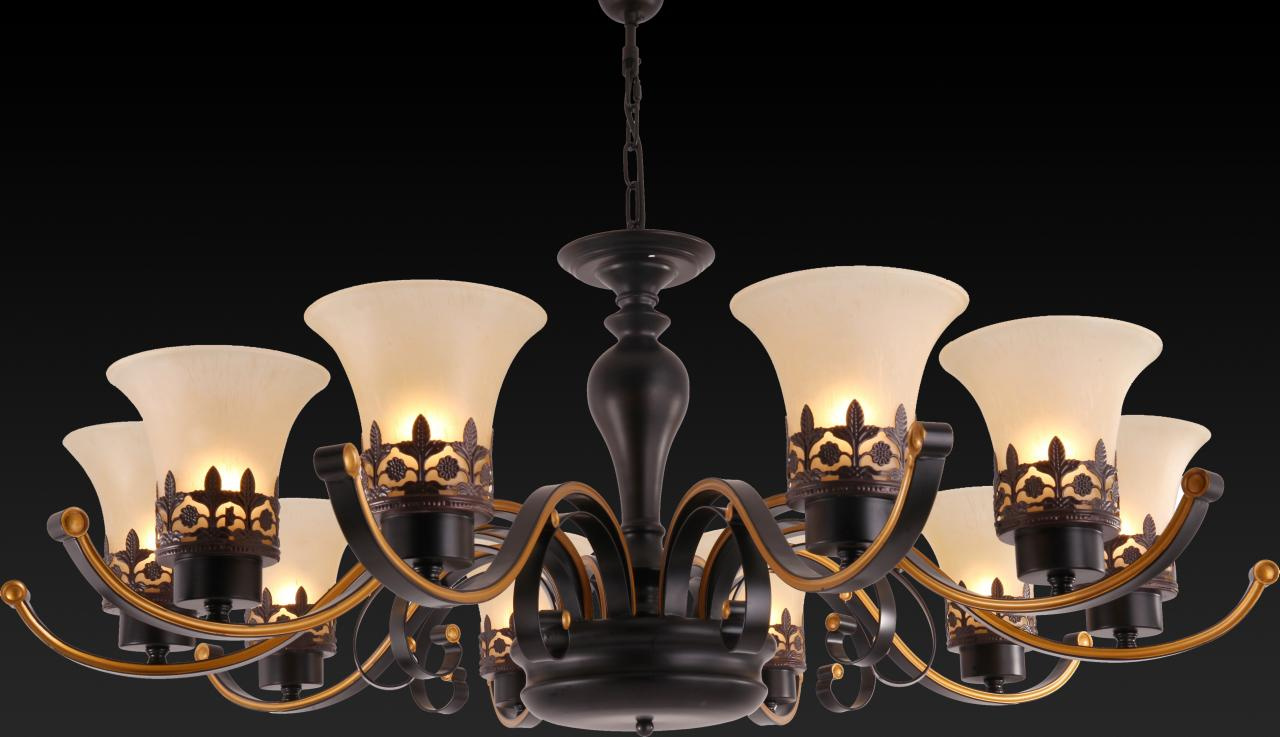 Подвесная люстра Toplight Florence TL7490D-08BL