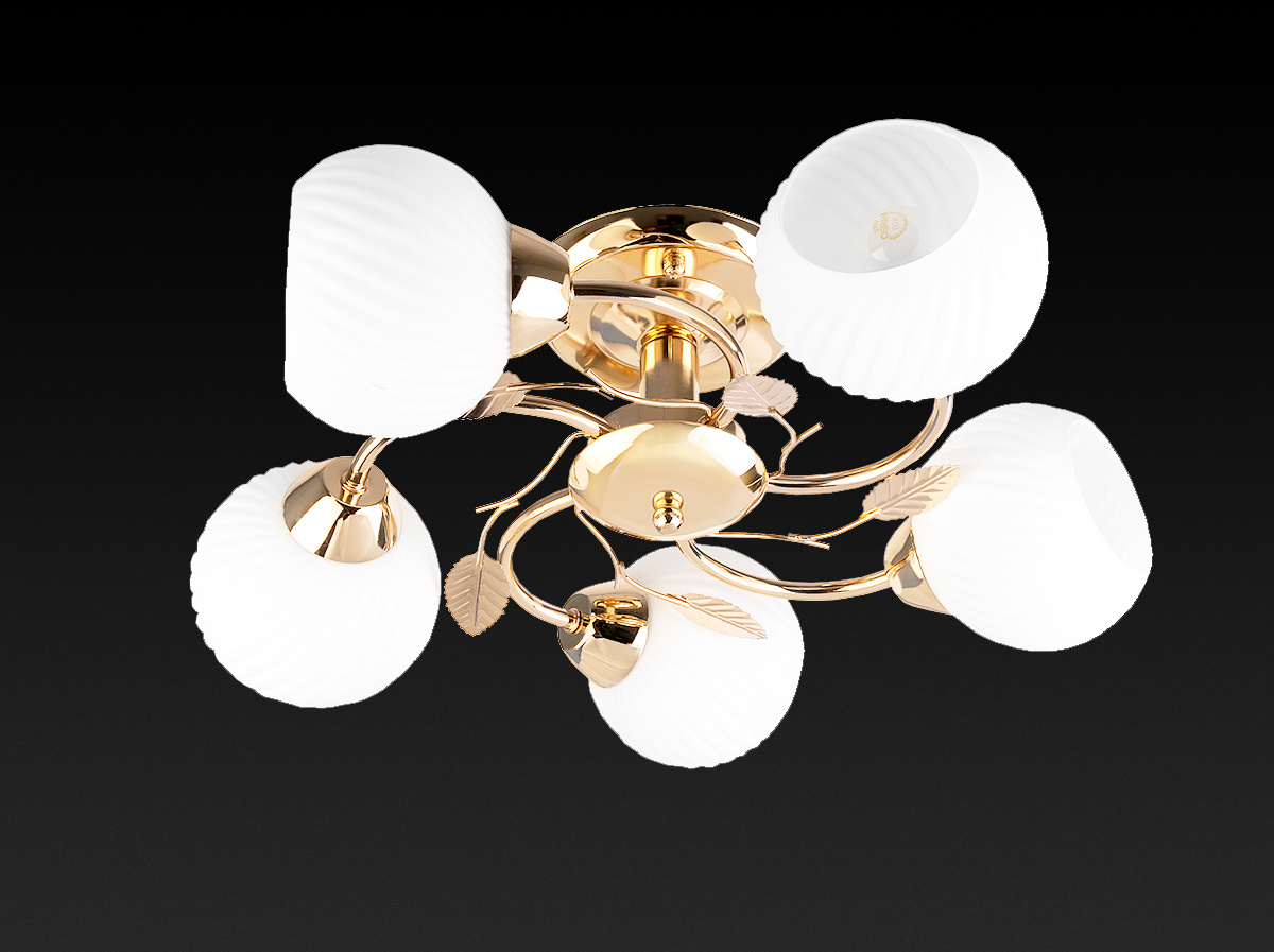 Потолочная люстра Toplight Maria TL3510X-05FG