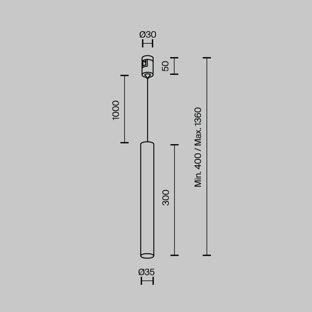 Трековый магнитный светильник Maytoni Focus LED TR155-1-5W4K-B