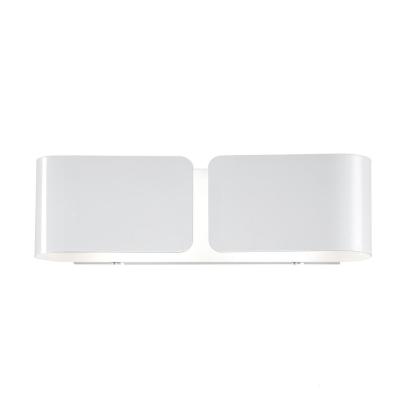 Настенный светильник Ideal Lux Clip AP2 Small Bianco 014166