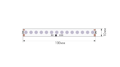 Светодиодная лента SWG PRO 5м IP20 SWG-DOT420-24-11.52-WS2811RGB 00-00032523