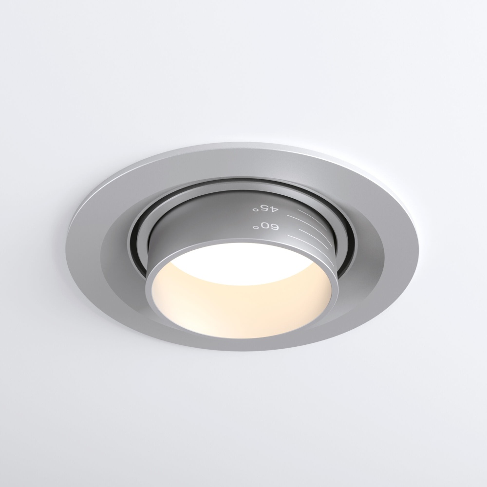 Встраиваемый светодиодный светильник Elektrostandard 9920 LED 15W 4200K серебро 4690389162909