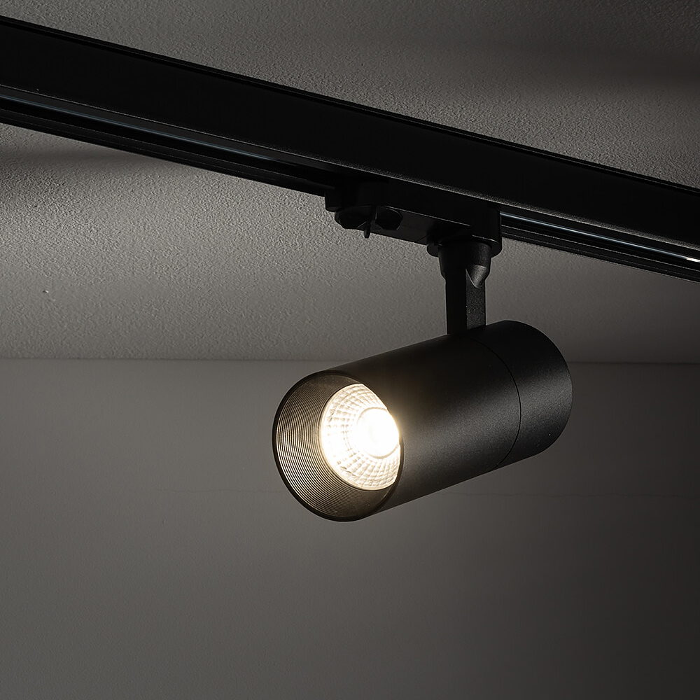 Трековый трехфазный светильник Nowodvorski Ctls Tinos Led Black 10398