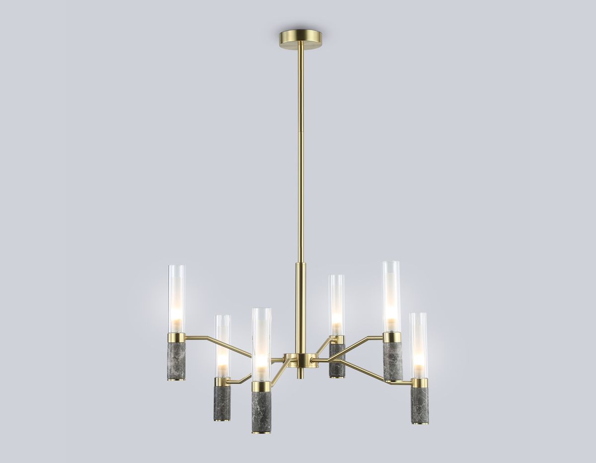 Люстра на штанге Ambrella Light High Light Ceramo Modern LH53353