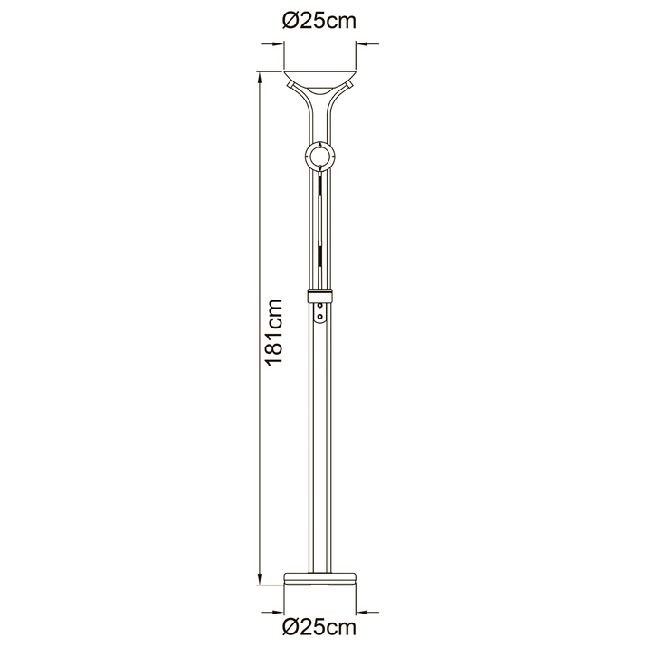 Торшер Arte Lamp Duetto A4329PN-2CC