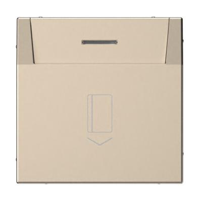 Выключатель карточный 10А, без задержки времени, быстр.клемм. Systeme Electric ArtGallery Шампань GAL000514S