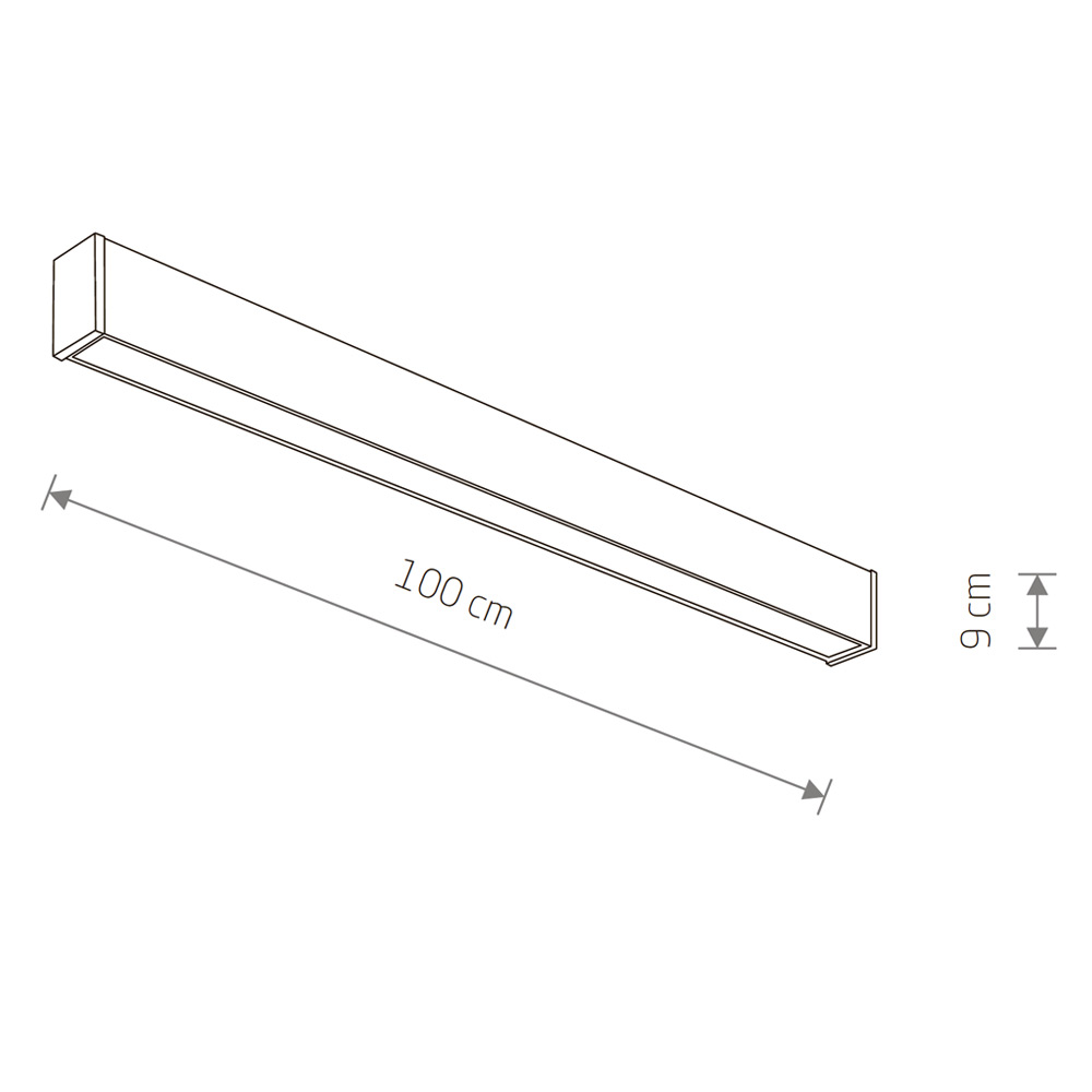 Уличный потолочный светильник Nowodvorski Outline Led M Black 11361