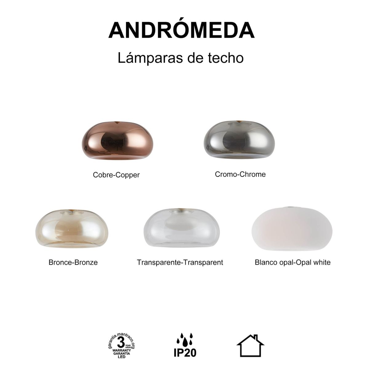 Плафон Mantra Andromeda 9459
