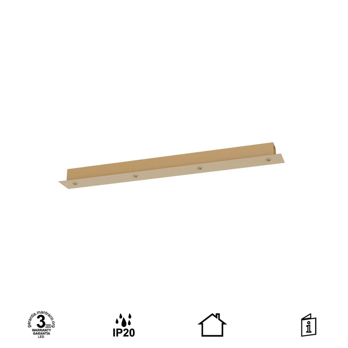 Основание потолочное 4L Mantra Modular Light Florones 9380