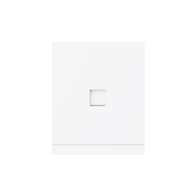 Розетка SETE компьютерная RJ45 кат6 с/у жемчуг IP20/IP44 KRANZ KR-79-0723-1