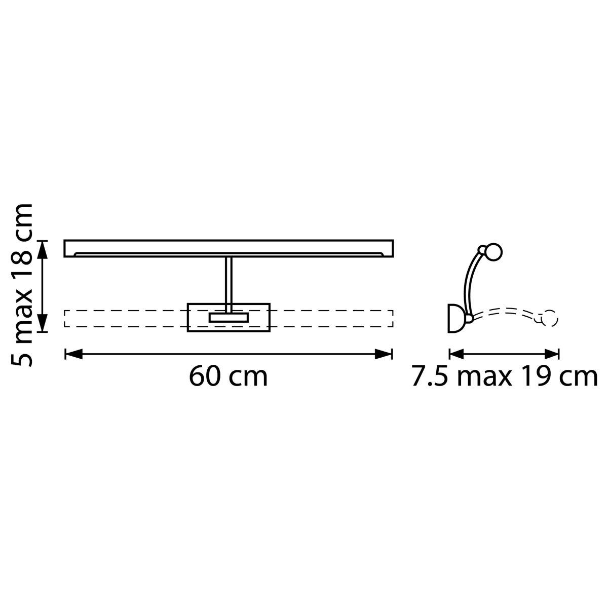 Подсветка для картин Lightstar Noce 201121