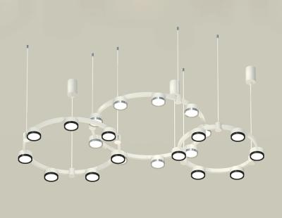 Комплект подвесного светильника Ambrella Light Techno Ring XR92082100 (A9208x3, C9241, C9236, C9231, N8118, N8113)