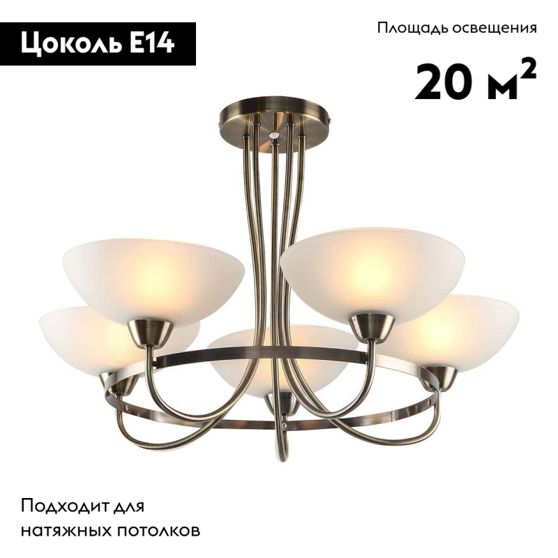 Подвесная люстра Moderli Lione V1204-5C