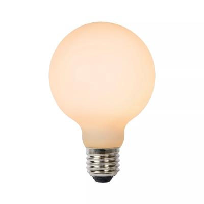 Светодиодная диммируемая лампа Lucide E27 8W 2700K шар 49067/08/61