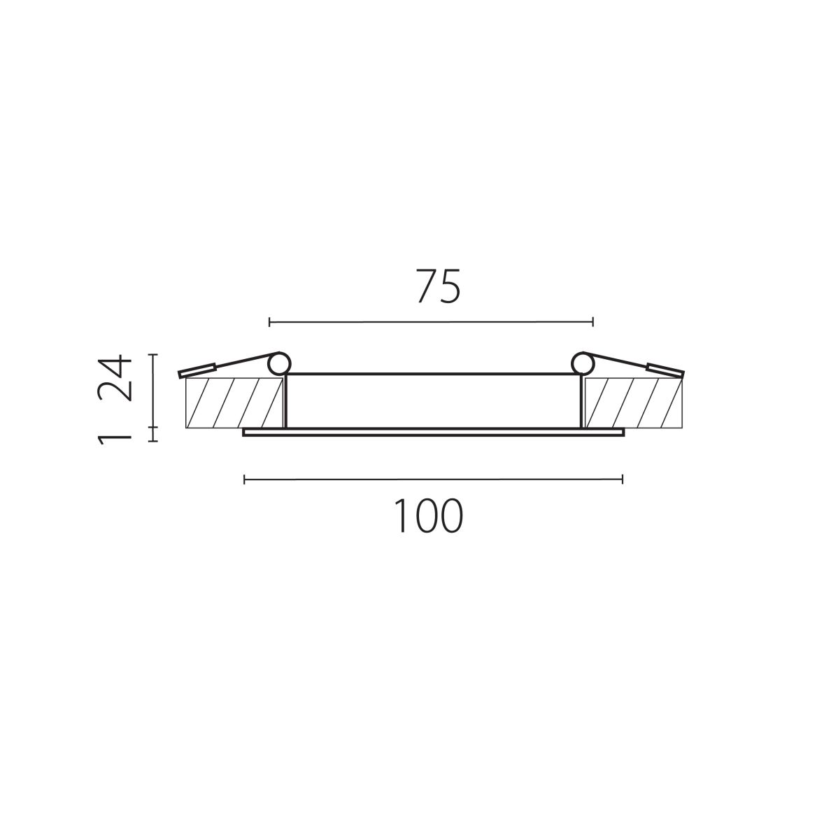 Светодиодная панель Lightstar Zocco 223072-XS