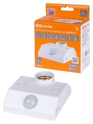 Датчик движения инфракрасный TDM Electric ДДСПт-01 SQ0324-0048