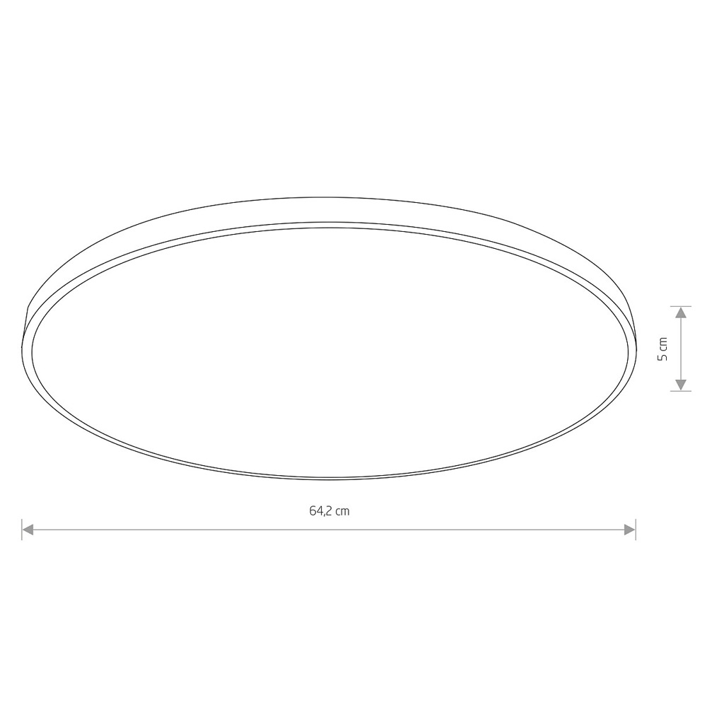Потолочный cветильник Nowodvorski Agnes Round Led Pro Black 10975