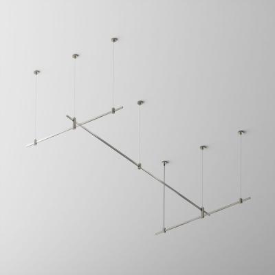 Основание двухуровневое на тросовых подвесах Hang для трековых светильников Maytoni Technical Flarity TFC-Flar-H07-PT