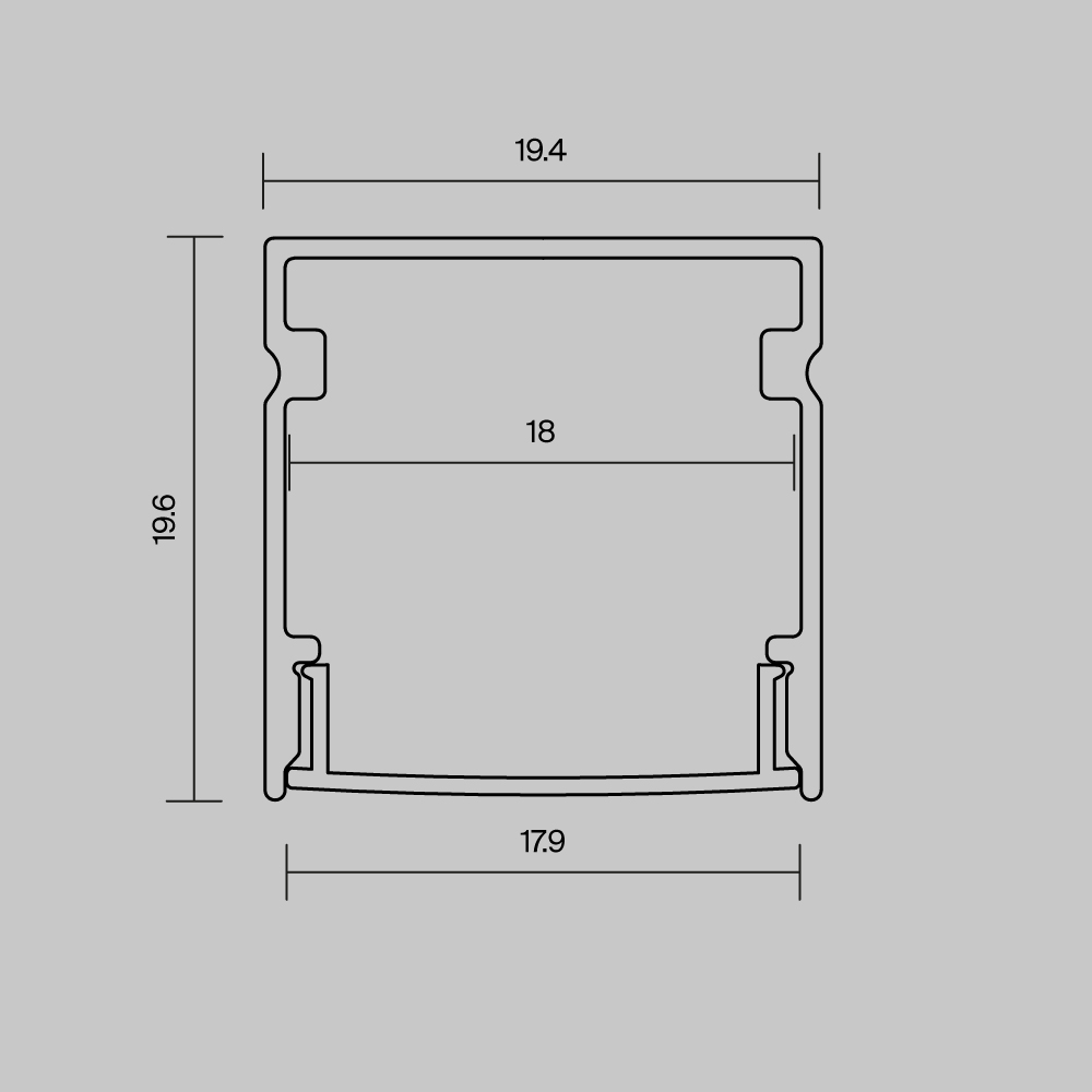 Профиль Maytoni Led Strip 631015