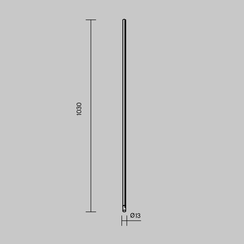 Шинопровод Maytoni Technical Busbar trunkings Arity TRX234-V-1B
