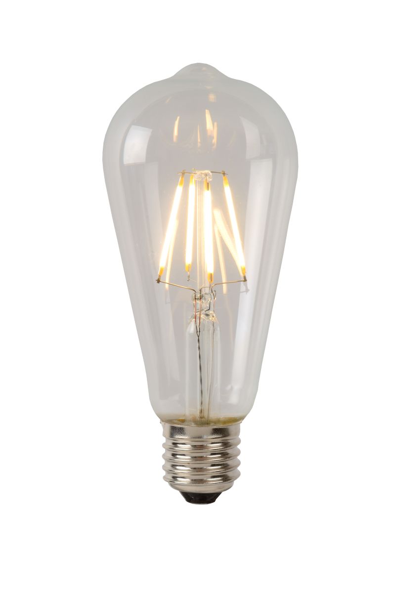 Светодиодная филаментная лампа Lucide E27 7W 2700K 49084/07/60