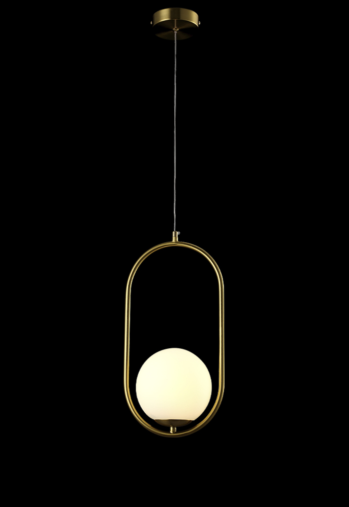 Светильник подвесной Crystal lux CALLE SP1 BRASS