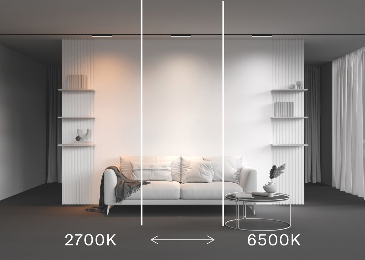 Трековый магнитный светильник Maytoni Technical Basis Radity TR080-4-10WTW-B