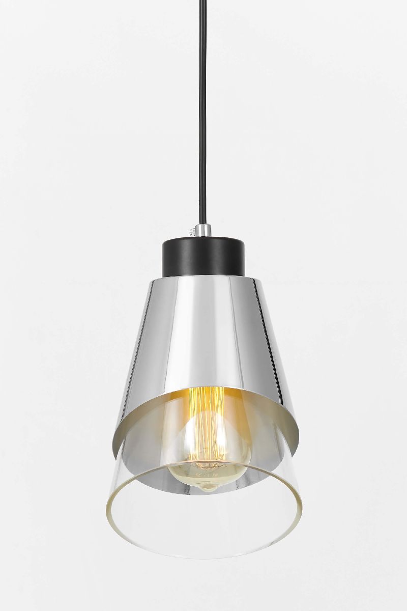 Подвесной светильник Lumina Deco Fabro LDP 7013-1 CHR+PR