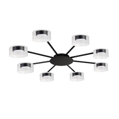 Потолочная люстра Arte Lamp Alius A8042PL-8BK