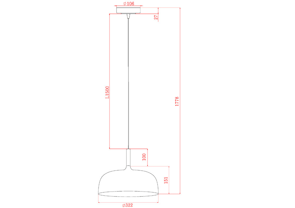Подвесной светильник Arte Lamp Kayla A7102SP-1BK