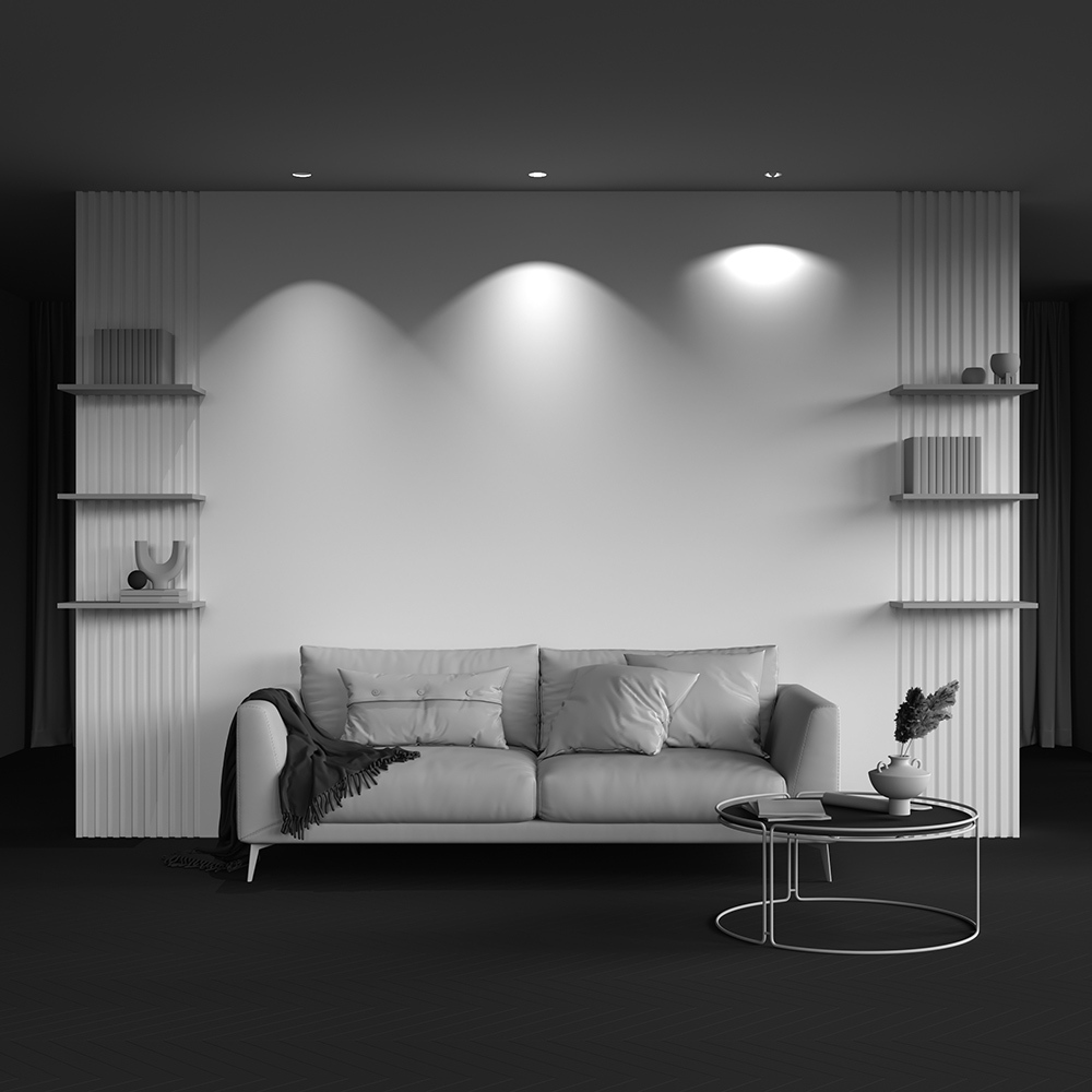 Встраиваемый светильник Maytoni Technical Focus LED mini DL127-8W3K-TRS-W