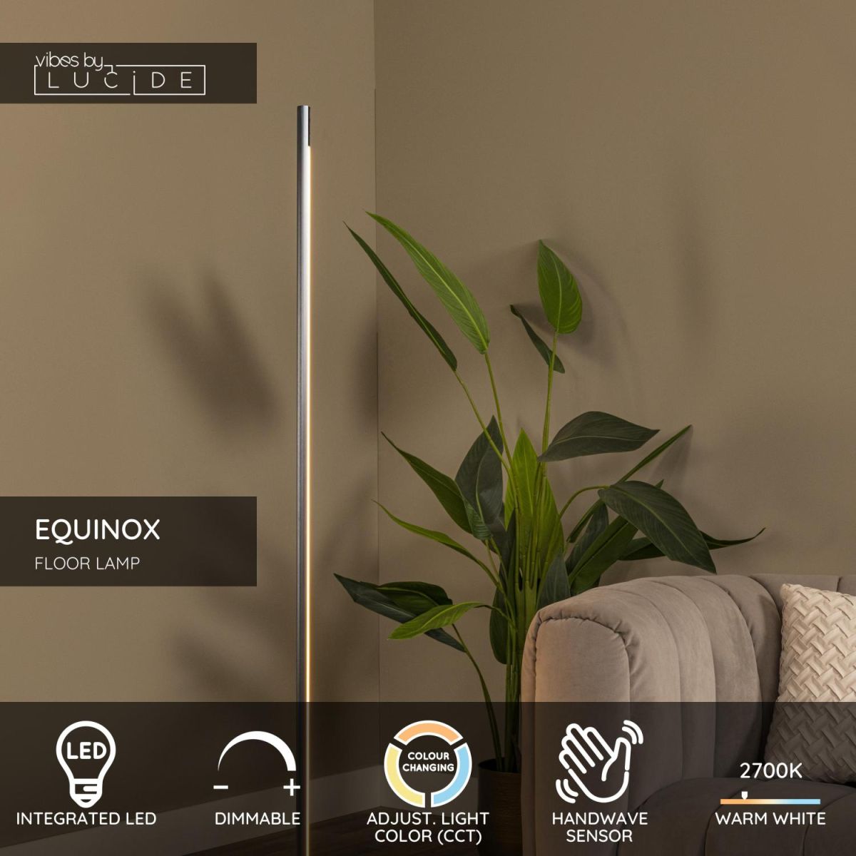 Торшер Lucide Equinox 29700/26/15