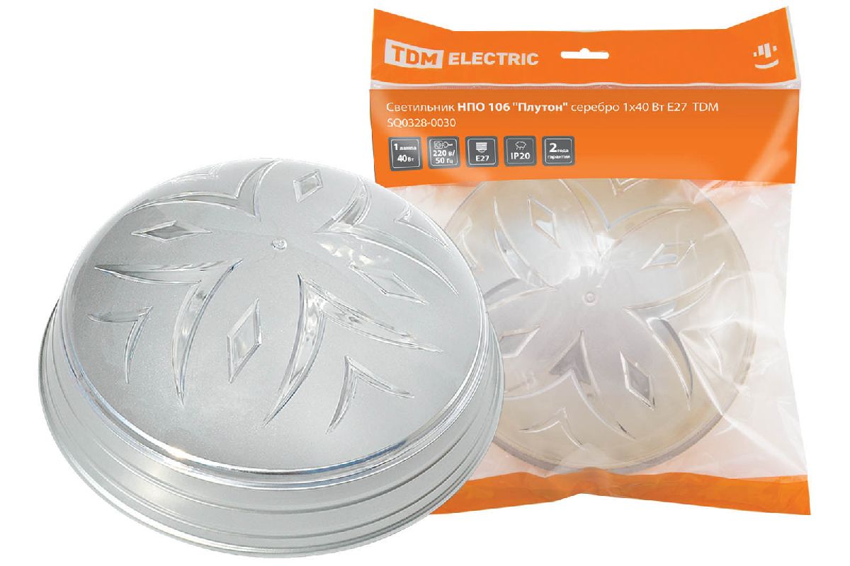 Настенно-потолочный светильник TDM Electric Плутон НПО 106 SQ0328-0030