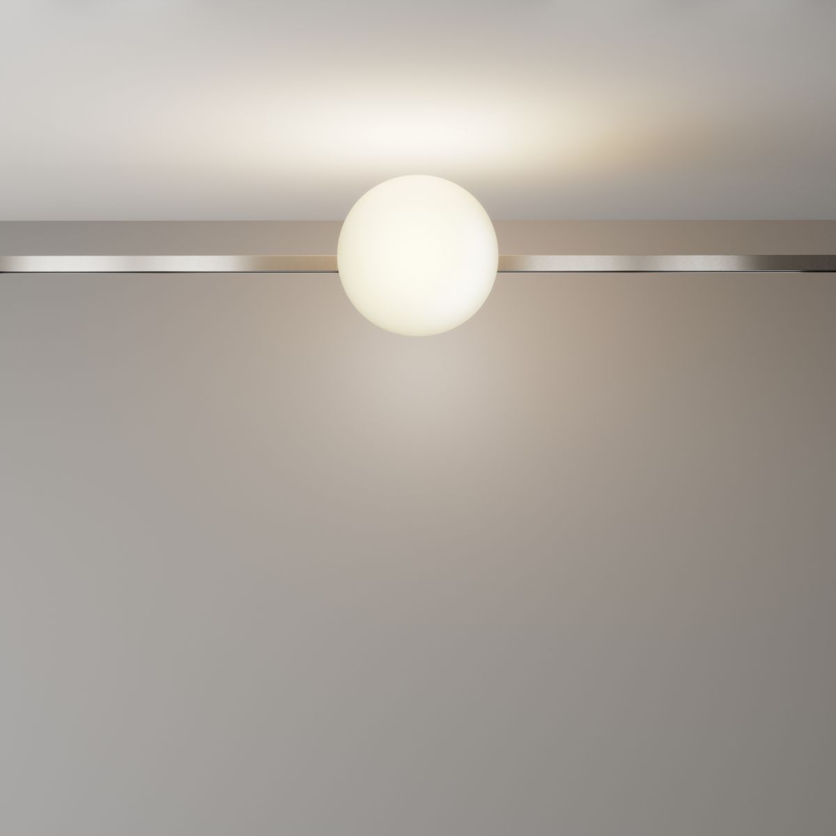 Трековый магнитный светильник Maytoni Technical Luna TR229-1-8W3K-PT