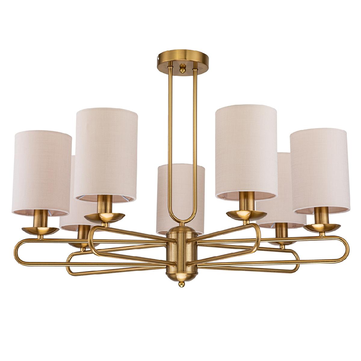 Подвесная люстра Escada Eclipse 10166/7PL Brass