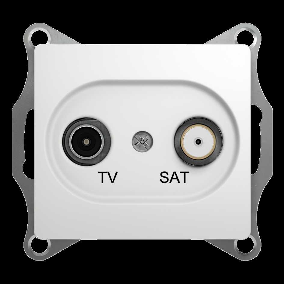 Розетка TV-SAT оконечная 1DB Systeme Electric Glossa GSL000197