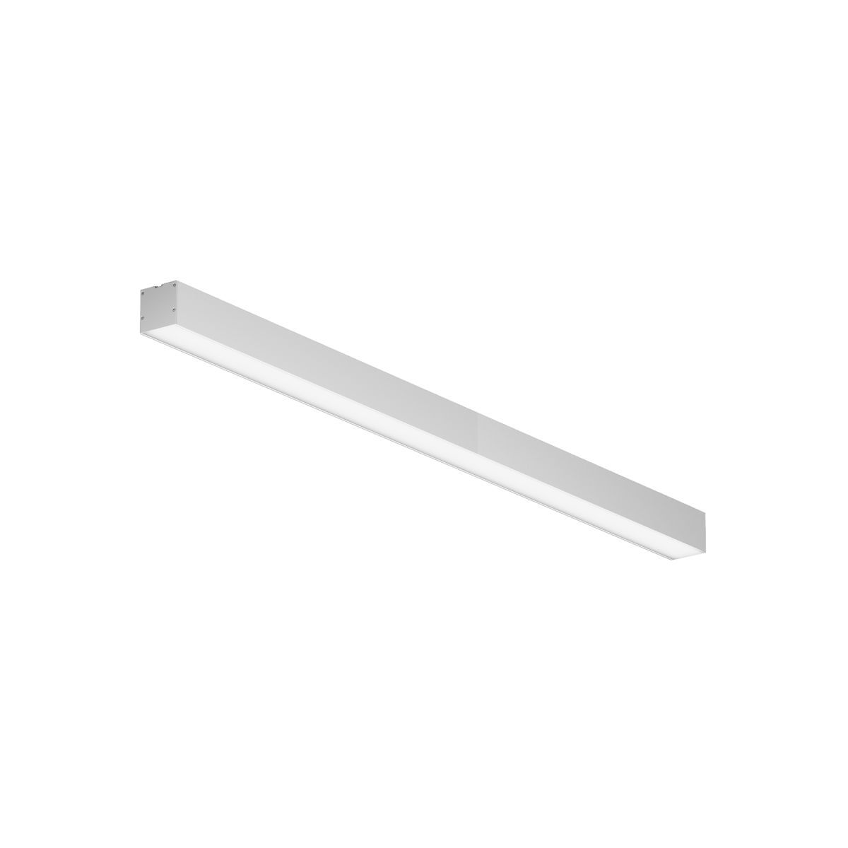 Линейный накладной светильник Maytoni Technical 3000K 50x50 (Серебро, 1 м) LL311019