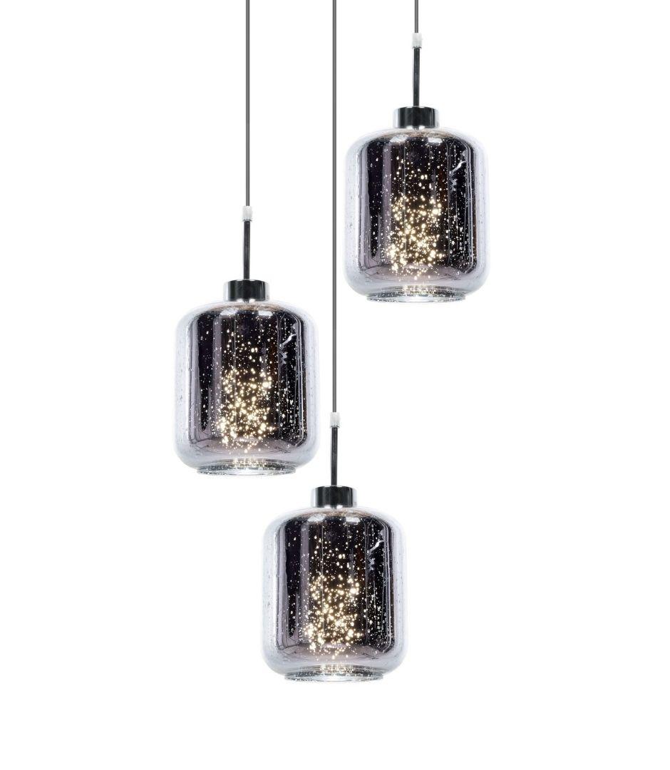 Подвесная люстра Lumina Deco Alacosmo LDP 6811-3 RD CHR