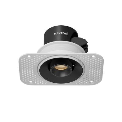 Встраиваемый светильник Maytoni Technical Focus LED mini DL127-8W3K-TRS-B