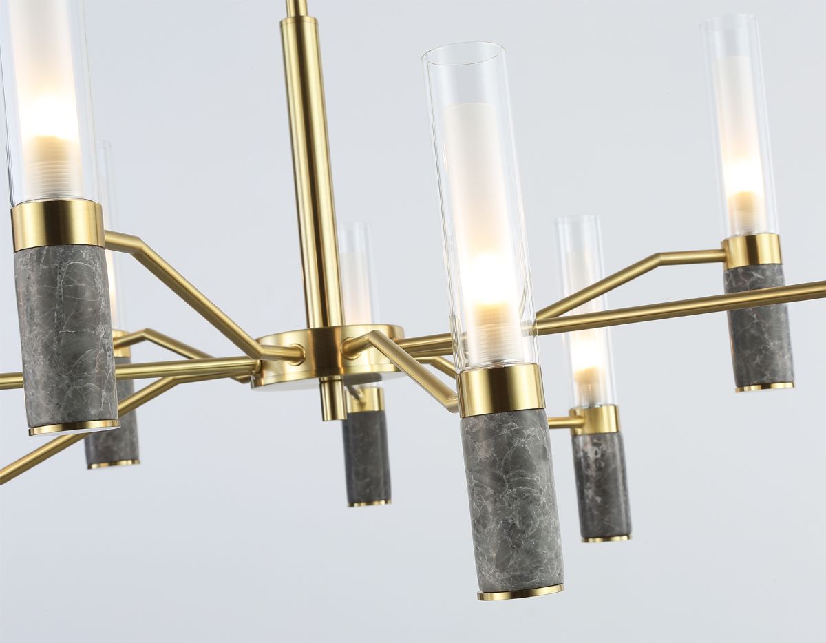 Люстра на штанге Ambrella Light High Light Ceramo Modern LH53355