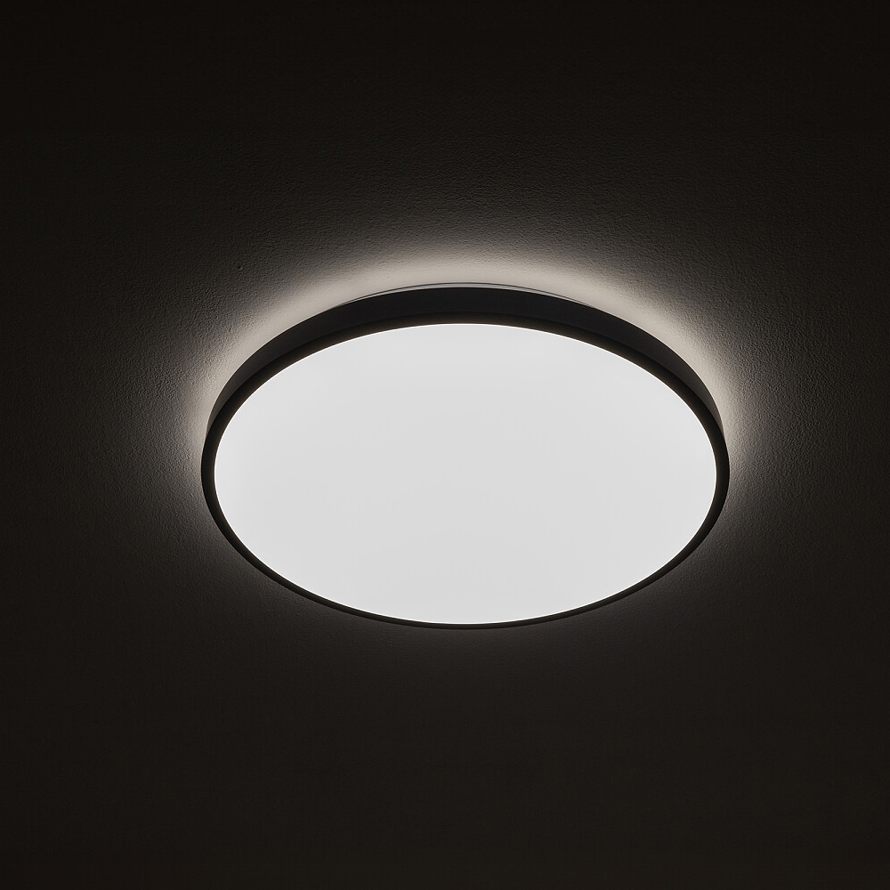 Потолочный cветильник Nowodvorski Agnes Round Led Pro Black 10971